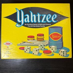Vintage 1973 Yahtzee Game – E.S. Lowe/Milton Bradley – Complete set